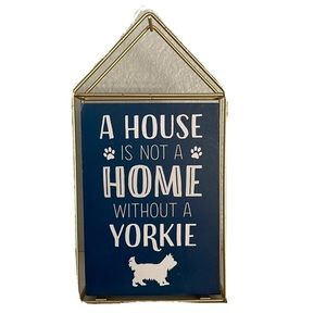 A house is not a home without a Yorkie 🦮